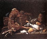 Giuseppe Recco Nature morte au gibier oil painting artist